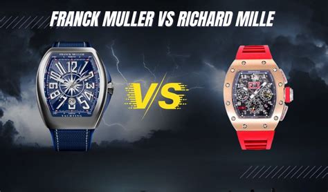 franck muller watch vs richard mille|richard mille luxury watch.